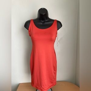 Red Orange Dress
